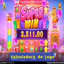 calculadora do jogo do bicho